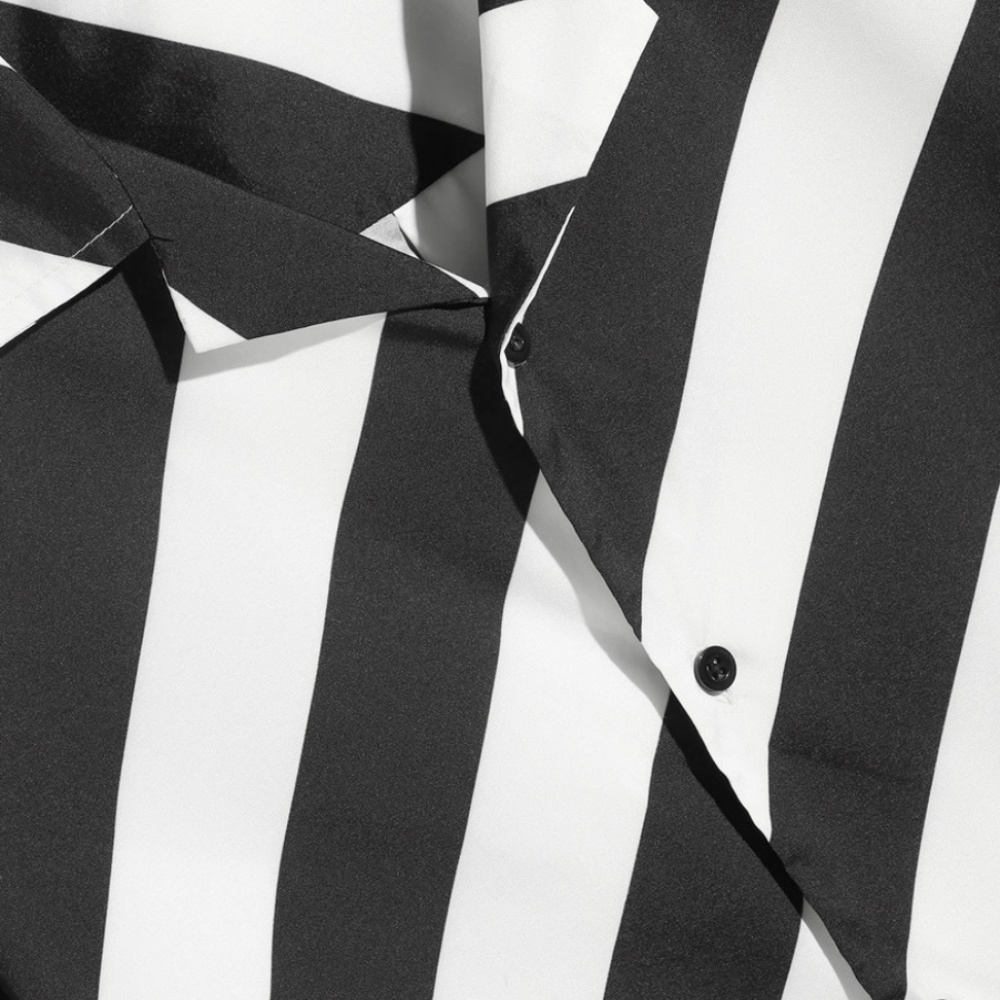 SHEIN Men Striped Print Shirt - Picture 3 of 6